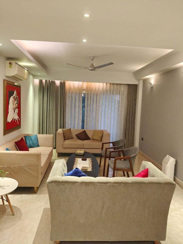 5 BHK for rent in Sector 10a, Gurugram — furnished — 2300 sq.ft