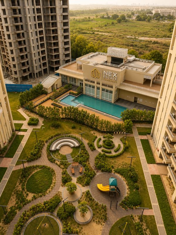 5 BHK for rent in Sohna Sector 35, Gurugram — semi-furnished — 1425 sq.ft — Silverglades The Melia