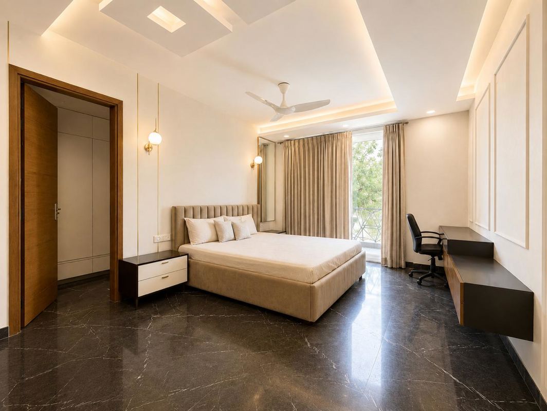 5 BHK for rent in Sushant Lok ii, Gurugram — furnished — 500 sq.ft