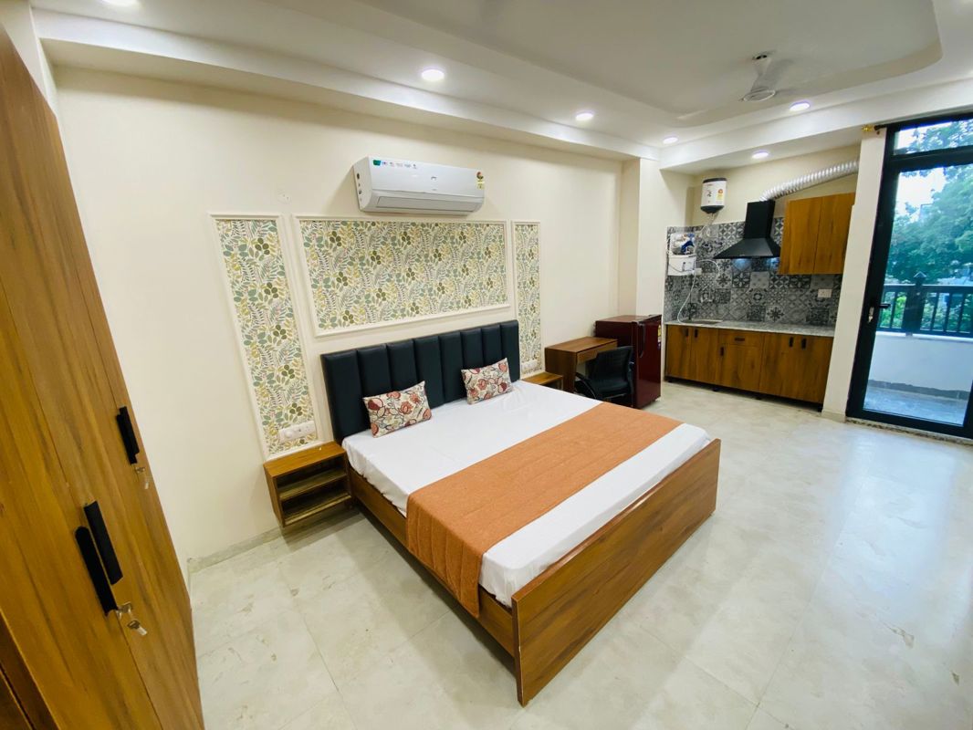 1 RK for rent in Medi City, Gurugram — furnished — 652 sq.ft