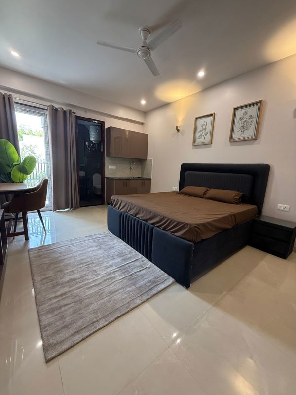 1 RK for rent in Medi City, Gurugram — furnished — 641 sq.ft