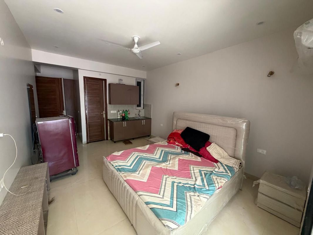 1 RK for rent in Mohyal Colony, Gurugram — furnished — 520 sq.ft
