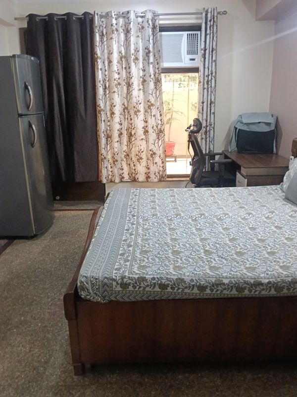 1 RK for rent in Palam Vihar, Gurugram — furnished — 550 sq.ft — Ansal Jade Villa