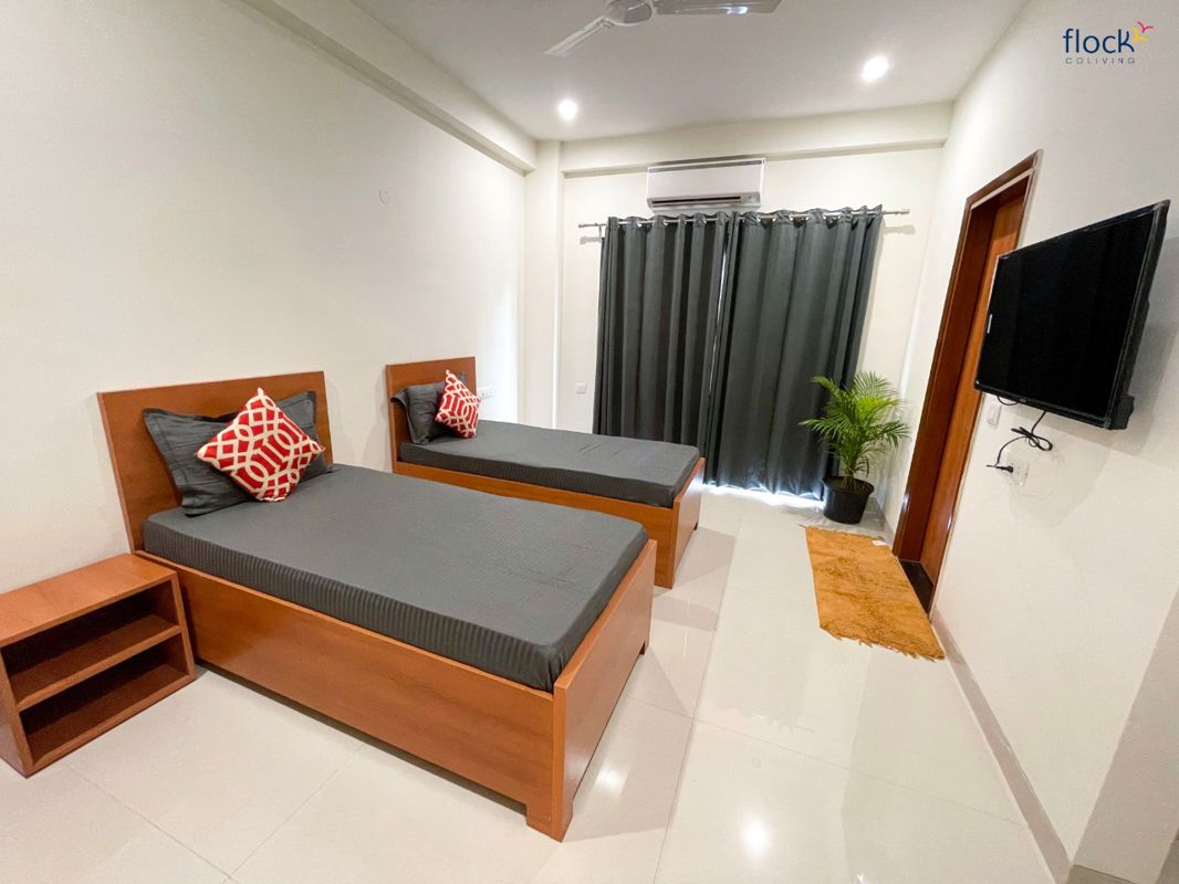 1 RK for rent in Patel Nagar, Gurugram — furnished — 400 sq.ft