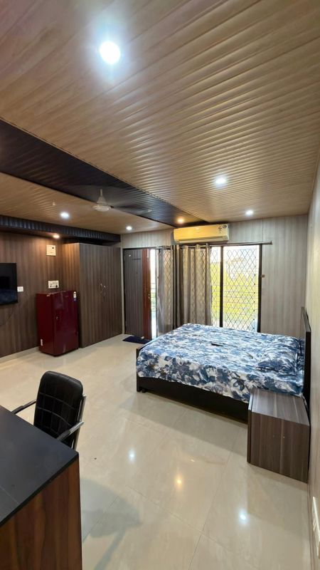 1 RK for rent in Sector 14, Gurugram — furnished — 500 sq.ft — AKD Tower