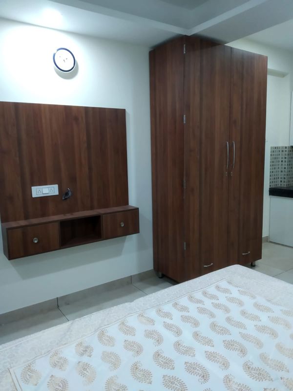 1 RK for rent in Sector 14, Gurugram — furnished — 401 sq.ft