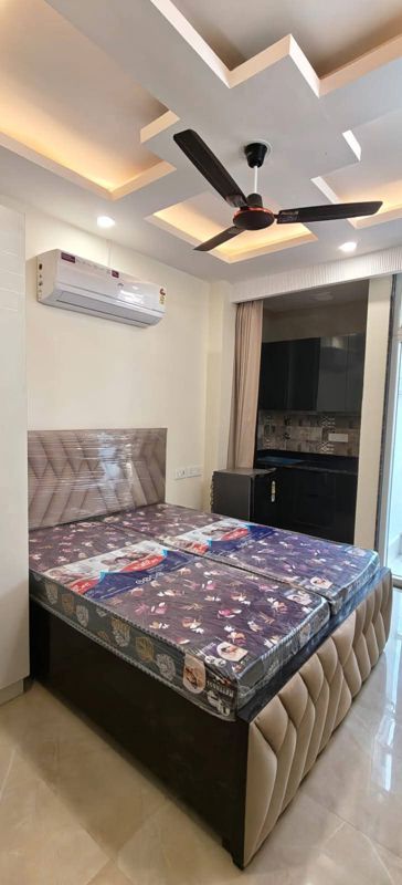 1 RK for rent in Sector 15, Gurugram — furnished — 500 sq.ft — Bharat Residency Gurgaon