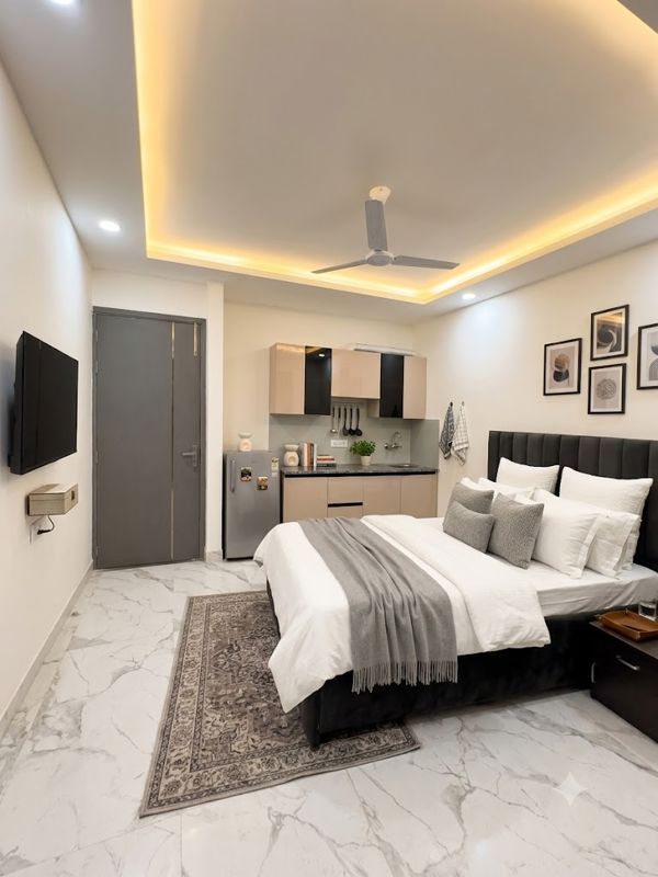 1 RK for rent in Sector 30, Gurugram — furnished — 200 sq.ft