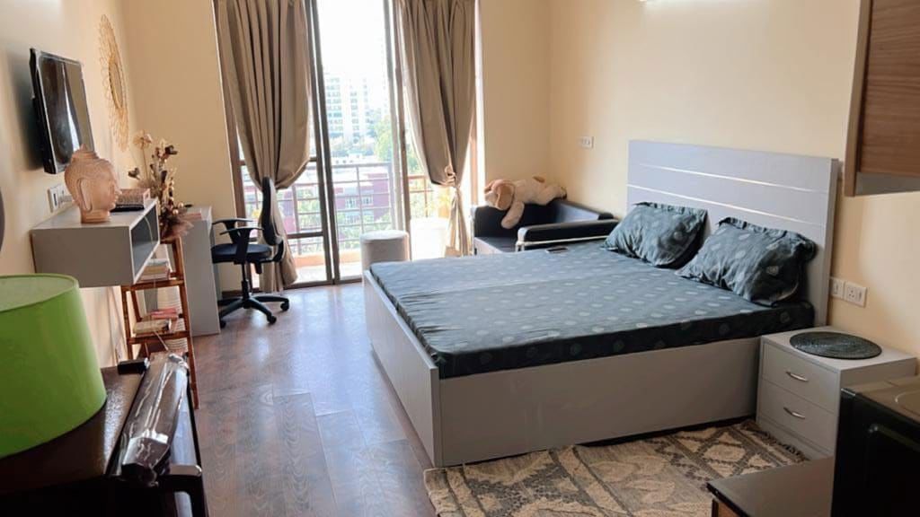 1 RK for rent in Sector 31, Gurugram — furnished — 322 sq.ft — Huda Market