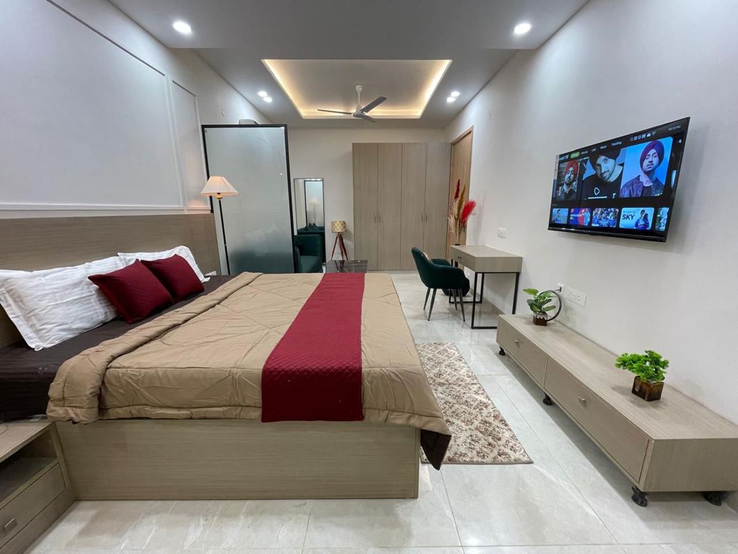 1 RK for rent in Sector 38, Gurugram — furnished — 651 sq.ft