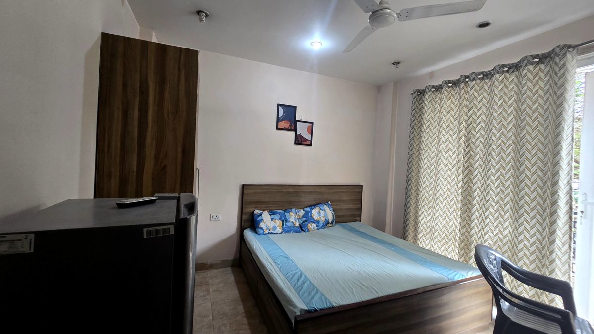 1 RK for rent in Sector 46, Gurugram — furnished — 830 sq.ft