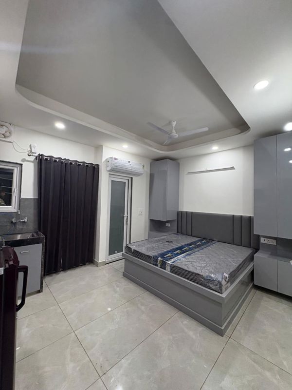 1 RK for rent in Sector 47, Gurugram — furnished — 530 sq.ft — Kohli One Malibu Town