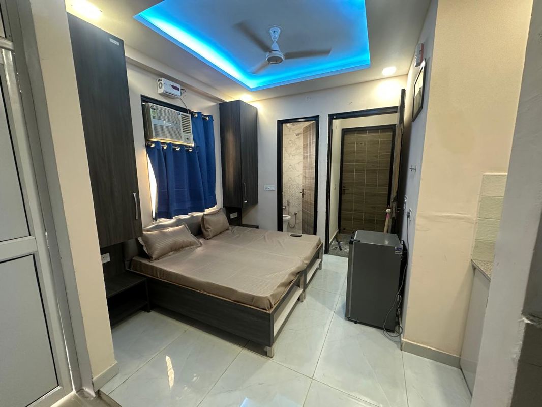 1 RK for rent in Sector 47, Gurugram — furnished — 540 sq.ft — Kohli One Malibu Town