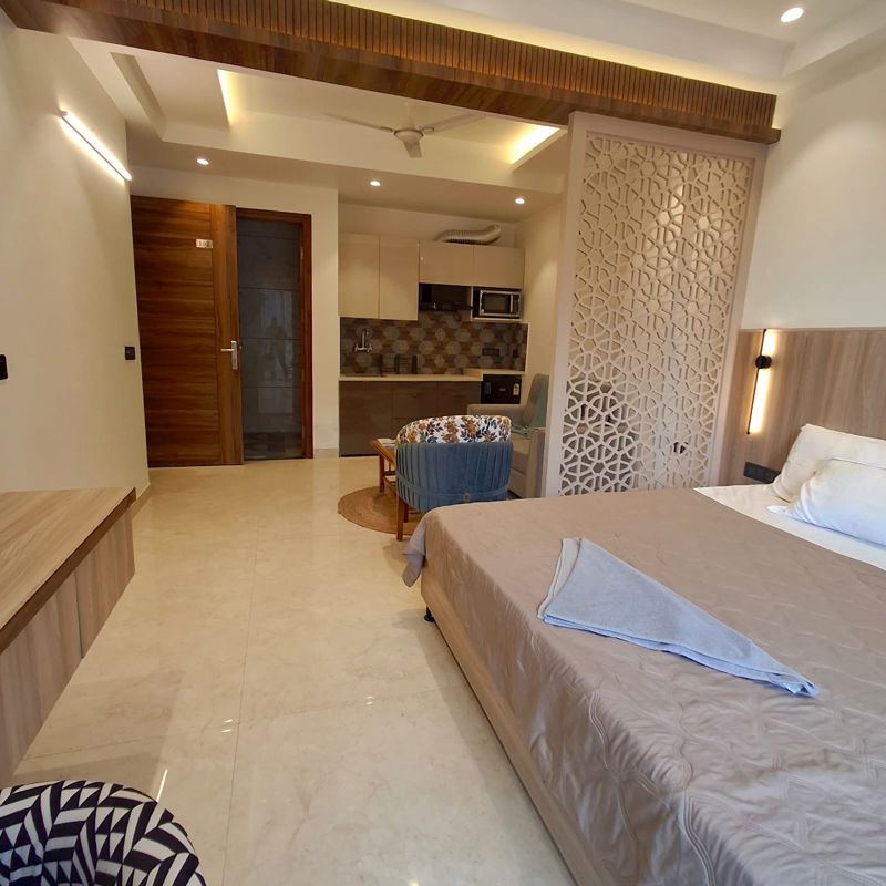 1 RK for rent in Sector 51, Gurugram — furnished — 656 sq.ft