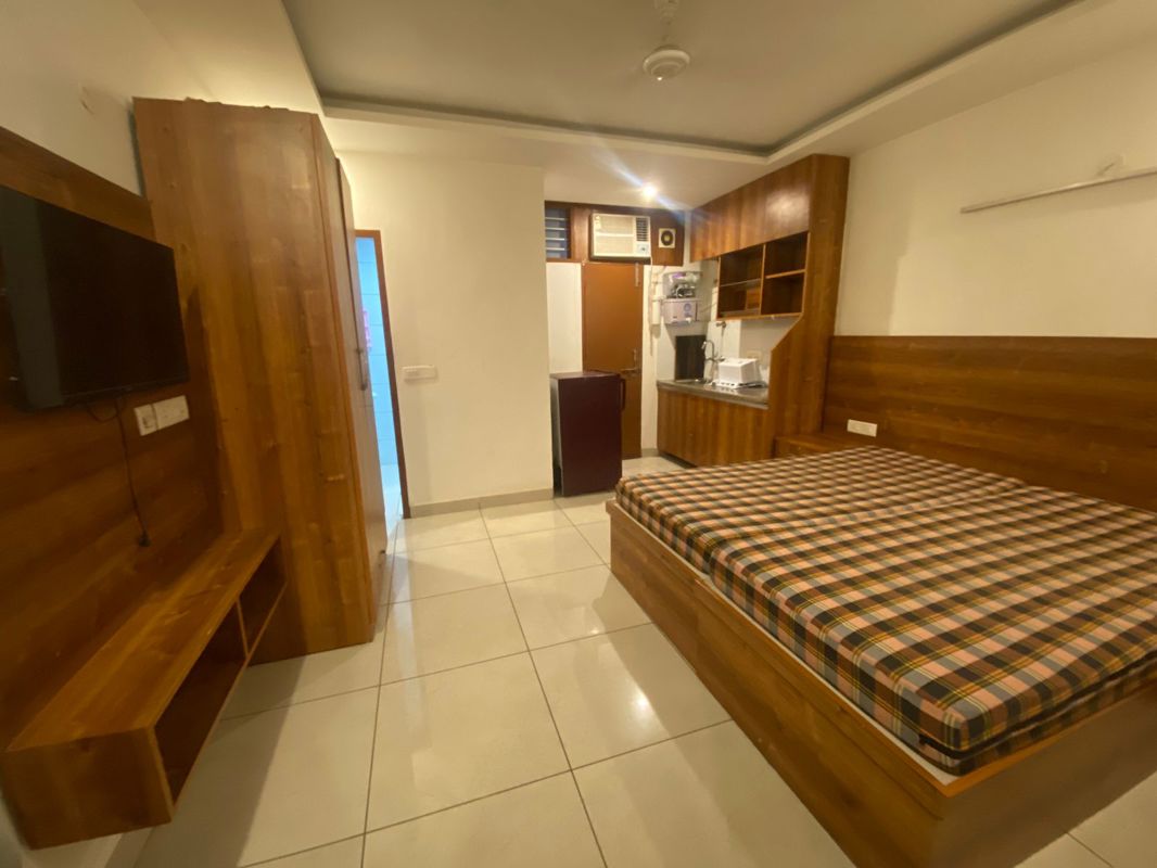 1 RK for rent in Sector 57, Gurugram — furnished — 120 sq.ft